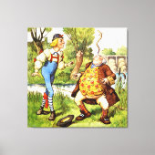 U bent oud, Vader William - Alice in Wonderland Canvas Afdruk (Voorkant)