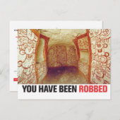 U bent overvallen briefkaart (Guatemala) (Voorkant / Achterkant)