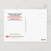 U bent overvallen briefkaart (Italië) (Achterkant)