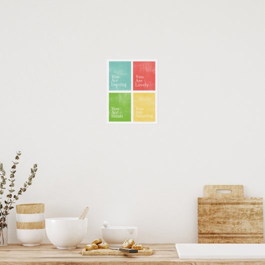 U bent Poster (Keuken)