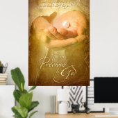 U BENT PRECIES - Christelijk Art Poster (Thuiskantoor)