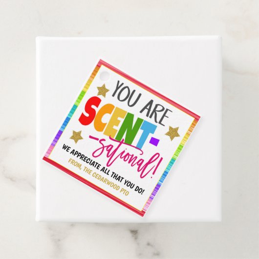 U bent Scent Sational Cadeft Label (In situ)