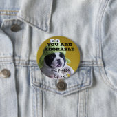 U bent schattige TIP-BUTTON Ronde Button 7,6 Cm (In situ)