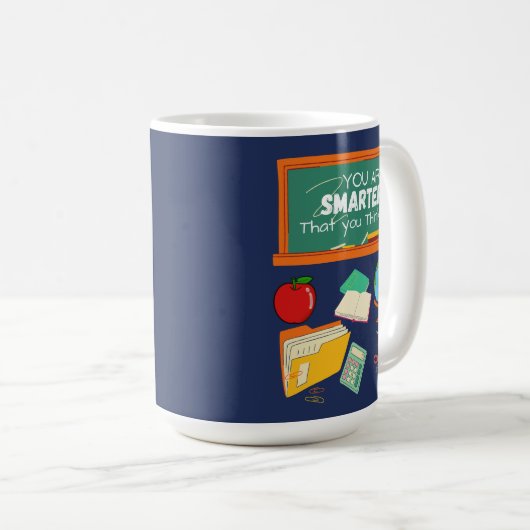 U BENT SLIMMER DAT U DENKT KOFFIEMOK (Voorkant rechts)