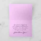 U bent Speciaal Feestdagen Kaart (Binnen)