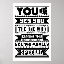 U bent speciaal (Motivatie prijsopgave)