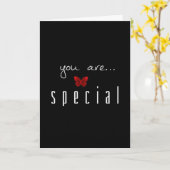 U bent ***SPECIAAL*** TOT **ME** HAPPY BIEDDAG Kaart (Gele Bloem)