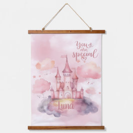 U bent Special Palace Pink Cloud aanpasbaar Hangend Wandkleed
