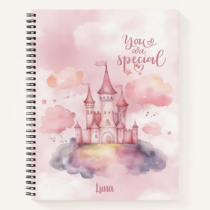 U bent Special Palace Pink Cloud aanpasbaar Notitieboek