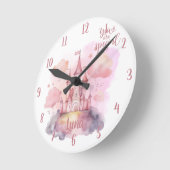 U bent Special Palace Pink Cloud aanpasbaar Ronde Klok (Hoek)