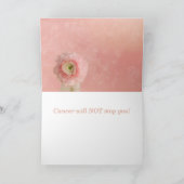 U bent sterk kanker ernstige ziekte goed te krijge kaart (Binnen)