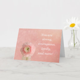 U bent sterk kanker ernstige ziekte goed te krijge kaart