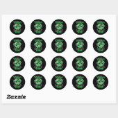 U bent sterker dan u denkt dat u zich bewust bent ronde sticker (Vel)