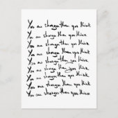 U bent STRONGER dan u denkt! Briefkaart (Voorkant)