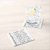 U bent STRONGER dan u denkt! Kartonnen Onderzetters (Insitu)