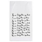 U bent STRONGER dan u denkt! Klein Cadeauzakje (Achterkant)