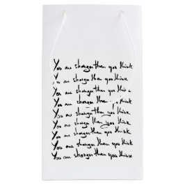 U bent STRONGER dan u denkt! Klein Cadeauzakje