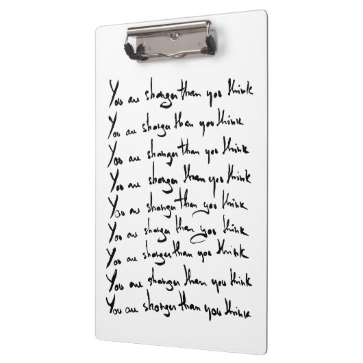 U bent STRONGER dan u denkt! Klembord (Links)