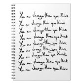 U bent STRONGER dan u denkt! Notitieboek (Voorkant)