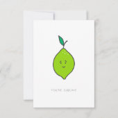 U bent Sublime Valentijn Kaart (Voorkant)