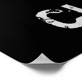 U bent te dicht Poster van het Anti-Sociale Citaat (Hoek)