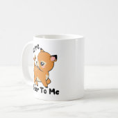 U bent toegewijd aan me Mok - beide vrouwen (Voorkant links)