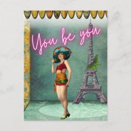 U bent u die de Pop van vrouwen kracht geeft Briefkaart