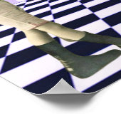 U bent u die Pop kunst kracht bijzet Poster (Hoek)