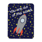 U bent uit deze wereldwijde redelraketschild magneet (Verticaal)