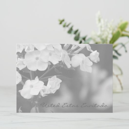 U bent uitgenodigd (Staand voorkant)