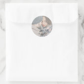 U bent uitgenodigd de Foto van de Vakantie Sticker (Tas)
