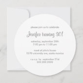 U bent uitgenodigd - Disco Bal Kaart (Achterkant)