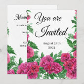 U bent uitgenodigd kaart (Voorkant / Achterkant)