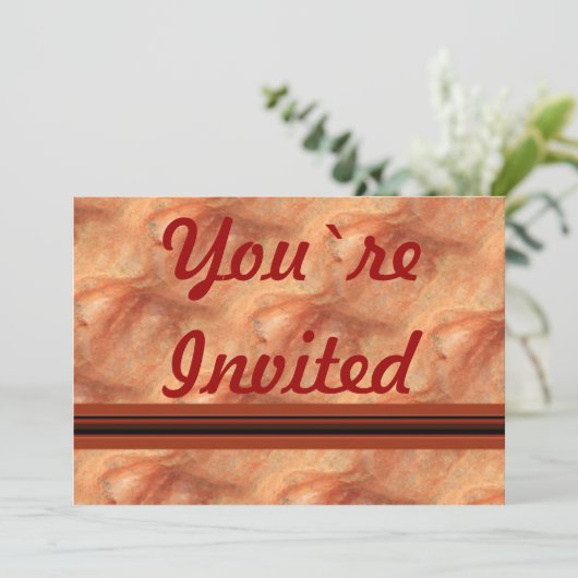 U bent uitgenodigd kaart (Staand voorkant)