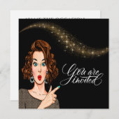 U bent uitgenodigd kaart (Voorkant / Achterkant)