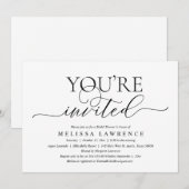 U bent uitgenodigd, Modern Partij van het Vrijgeze Kaart (Voorkant / Achterkant)