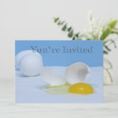 U bent uitgenodigd -  Multi Purpose eten/ontbijt Kaart (Staand voorkant)