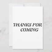 U bent uitgenodigd Uitnodiging  (Achterkant)