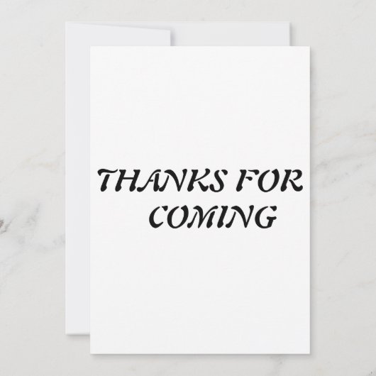 U bent uitgenodigd Uitnodiging  (Achterkant)