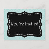 U bent uitgenodigd uitnodiging briefkaart (Voorkant)