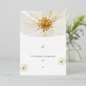 U Bent Uitgenodigd voor Deze Speciale Dag Folie Uitnodiging (Staand Voorkant)