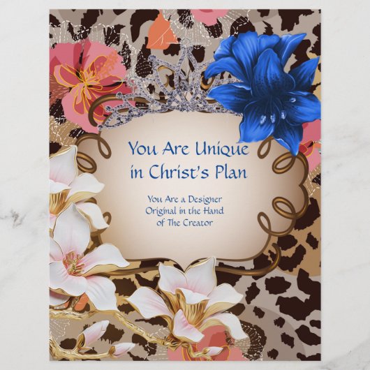 U bent uniek in het Plan van Christus Personalisee (Voorkant)