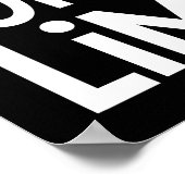 U bent uw enige Motivatie prijsopgave zwart Poster (Hoek)