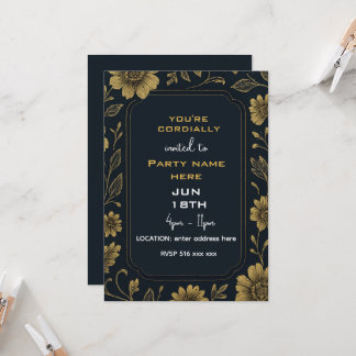 U bent van harte uitgenodigd  kaart