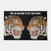 U bent van harte welkom in het beroemde tijgerhuis deurmat (Voorkant)