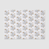 U bent veerkrachtig Daisy Tissue Paper Tissuepapier (Voorkant)