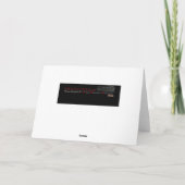 U bent verbazend! kaart (Achterkant)