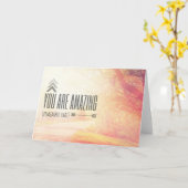 U bent Verbazend Kaart (Gele Bloem)