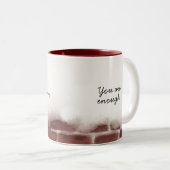 U bent voldoende Mok (Voorkant rechts)