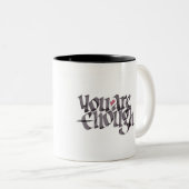 U bent voldoende Mok voor kalligrafie (Voorkant rechts)